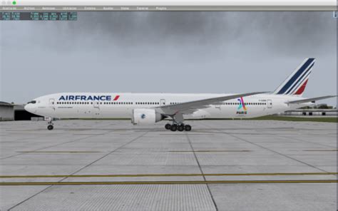 Air France livery for Flightfactor's 777.